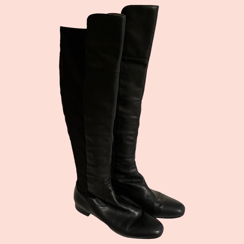 Louise et Cie Black "Lo Andora" Over the Knee Boots 40(10)